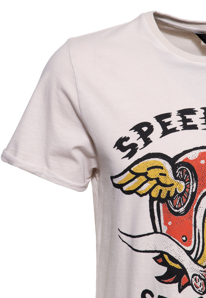 King Kerosin - Acid Wash T-Shirt «Speedfreak»