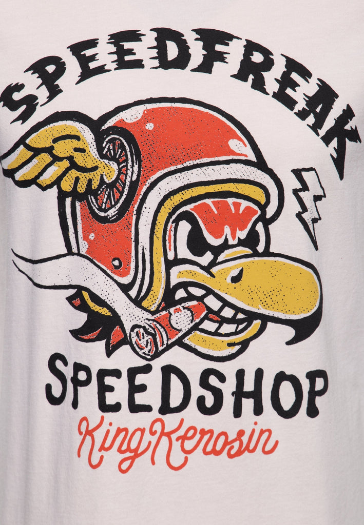 King Kerosin - Acid Wash T-Shirt «Speedfreak»