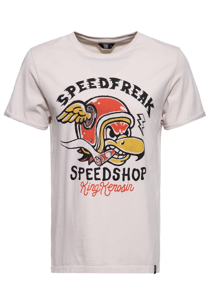 King Kerosin - Acid Wash T-Shirt «Speedfreak»