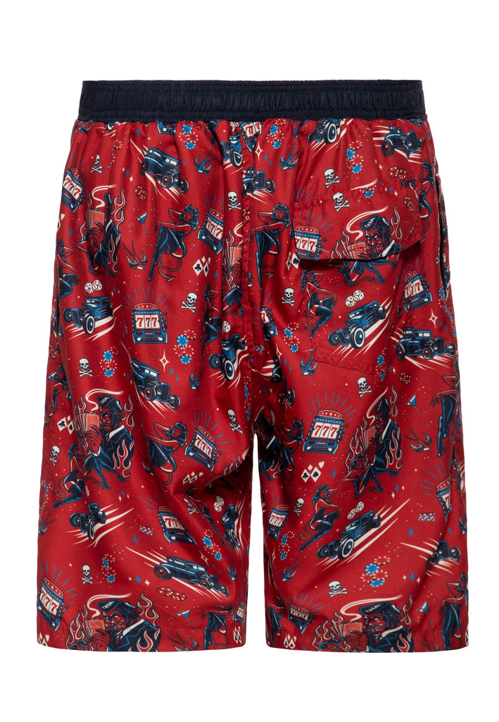 King Kerosin - Badeshorts «Rockabilly Devil»