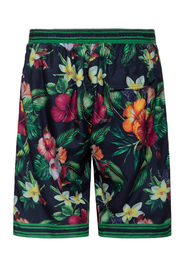 King Kerosin - Badeshorts «Tropical Flowers»