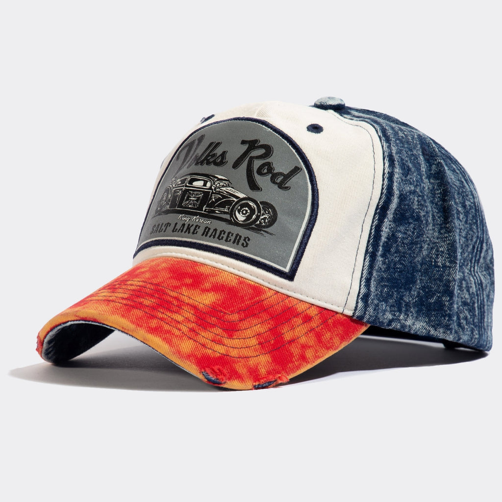 King Kerosin - Baseball Cap im Used - Look «Volks Rod»