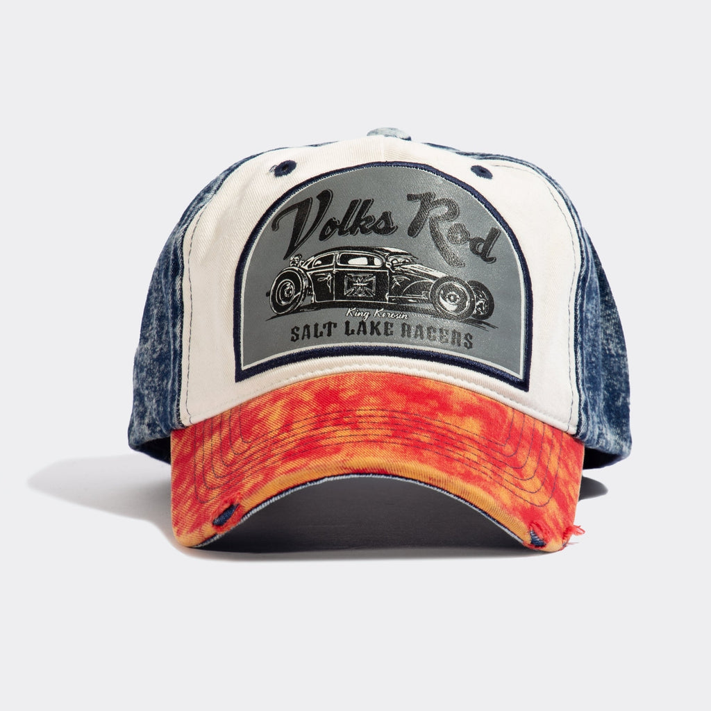 King Kerosin - Baseball Cap im Used - Look «Volks Rod»