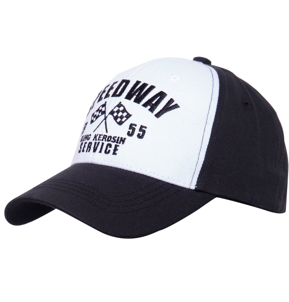 King Kerosin - Baseball Cap mit Frontstickerei «Speedway»