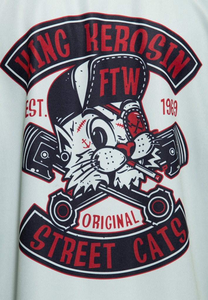 King Kerosin - Baseballhemd «Street Cats»