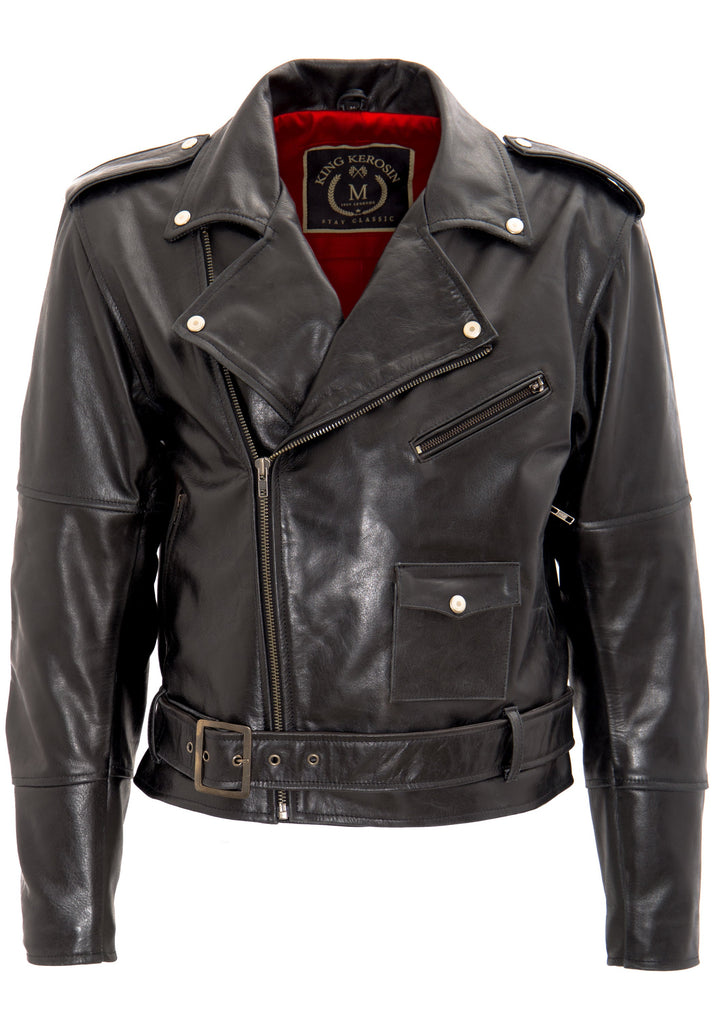 King Kerosin - Classic Lederjacke «The Wild One»