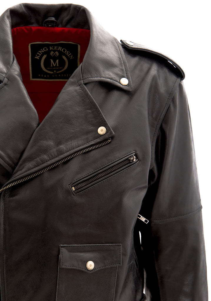 King Kerosin - Classic Lederjacke «The Wild One»