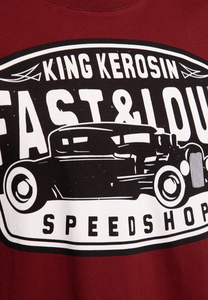 King Kerosin - Classic T-Shirt Front Print «Fast & Loud»