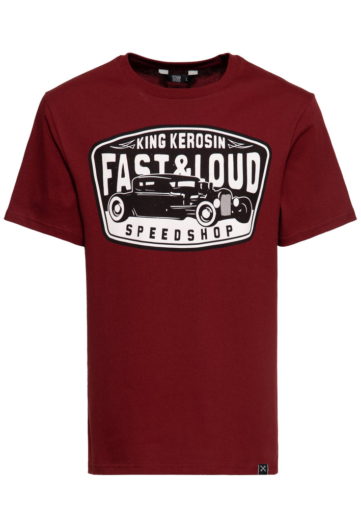 King Kerosin - Classic T-Shirt Front Print «Fast & Loud»