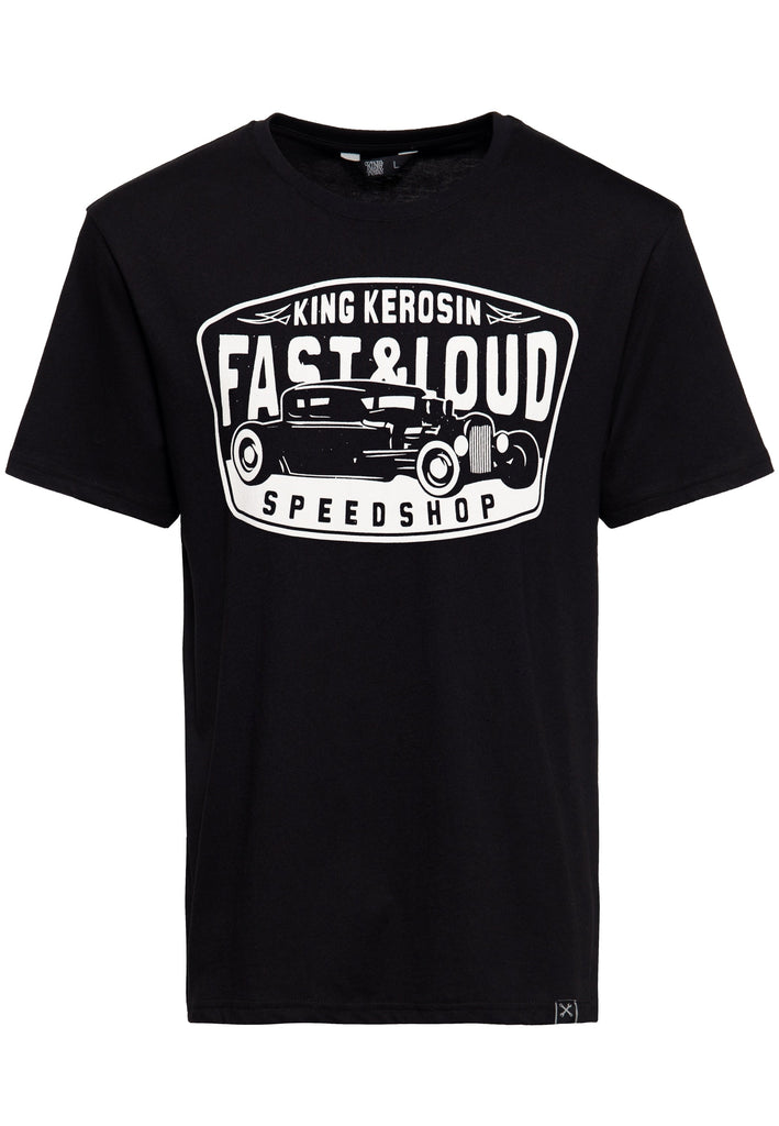 King Kerosin - Classic T-Shirt Front Print «Fast & Loud»