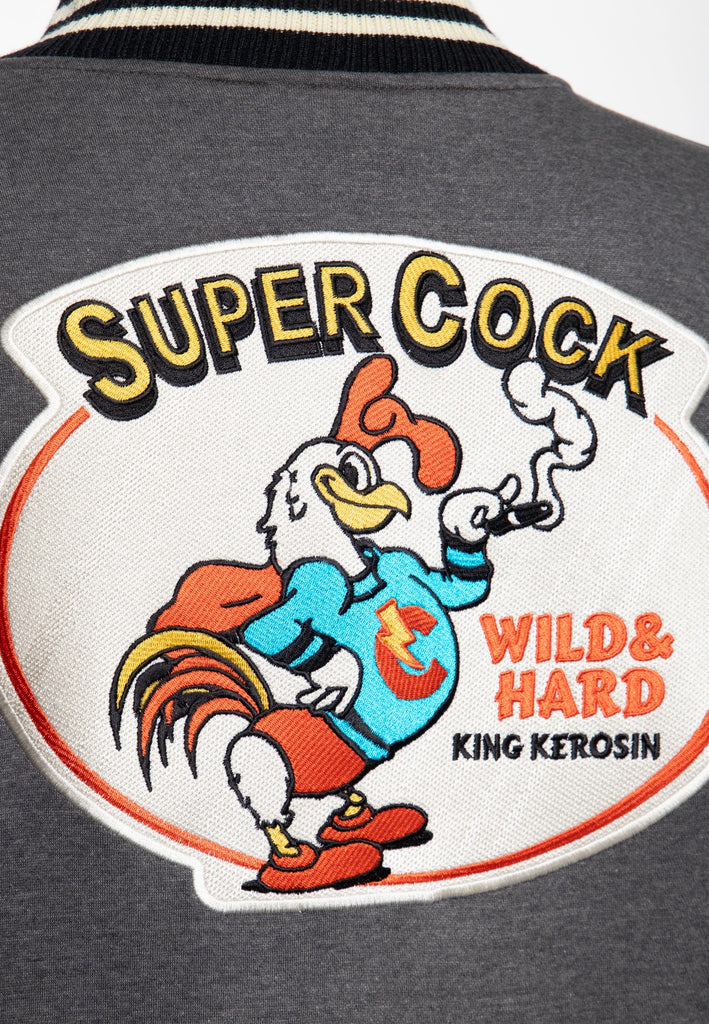 King Kerosin - College Jacke «Super Cock»