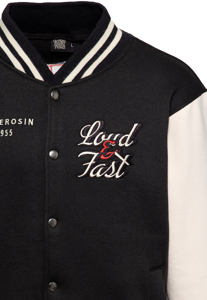 King Kerosin - College Sweatjacke «Loud & Fast»