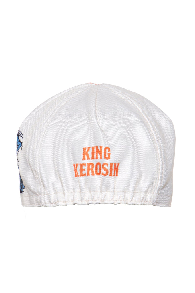 King Kerosin - Cycling Cap mit Print an der Seite und auf der Schirmunterseite «El Bastardo»