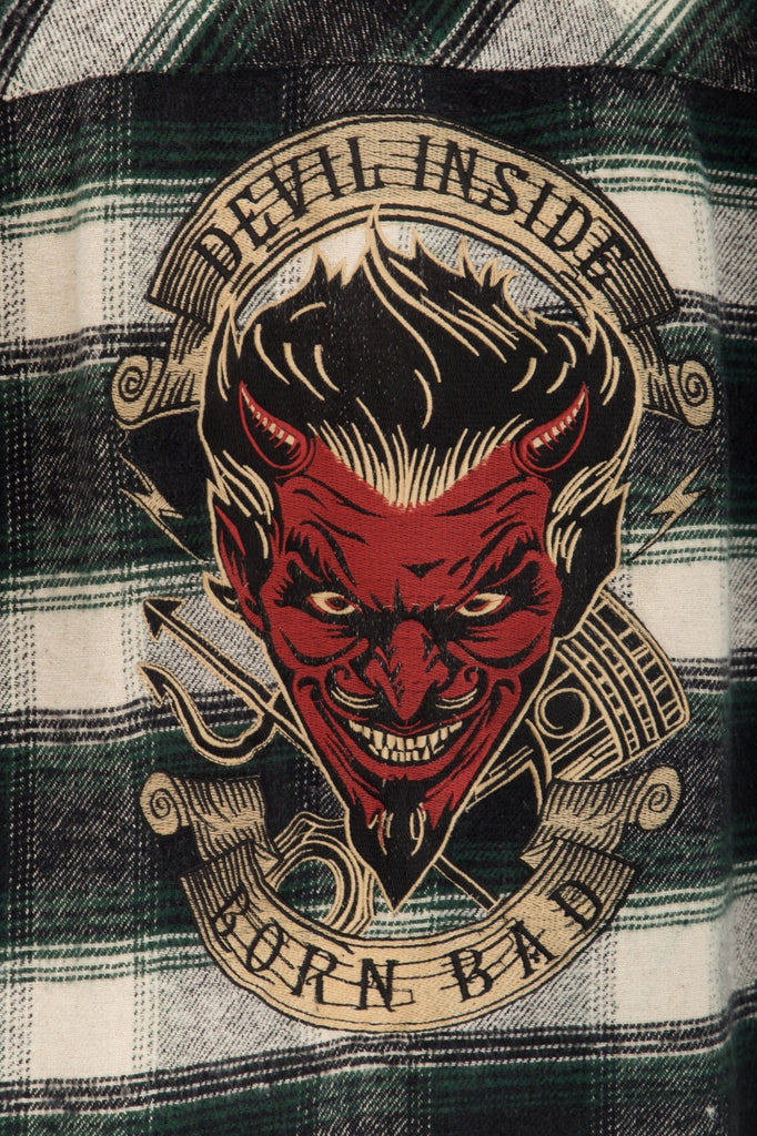 King Kerosin - Flanell Hemd «Devil Inside»