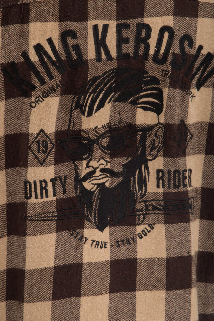 King Kerosin - Flanell Hemd «Dirty Rider»