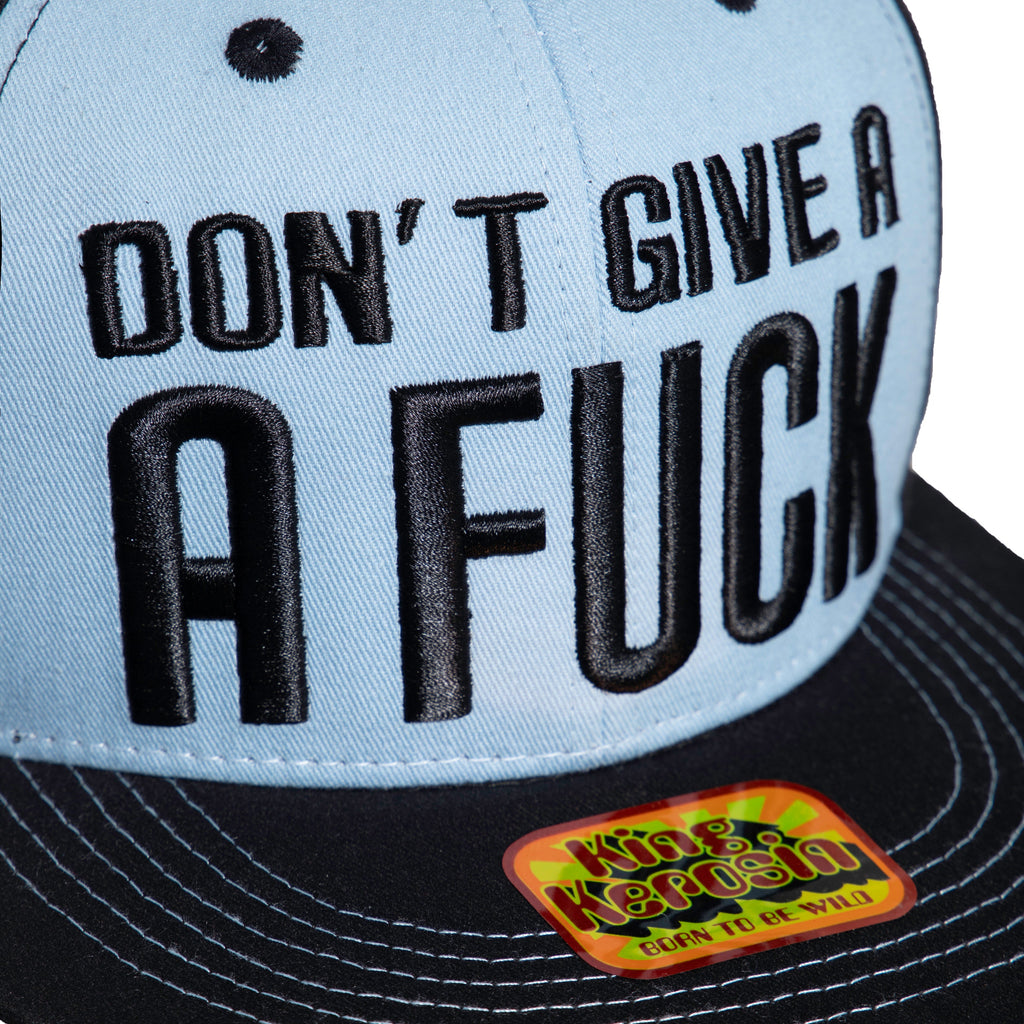 King Kerosin - Flat Brim Cap «Don't Give A Fuck»