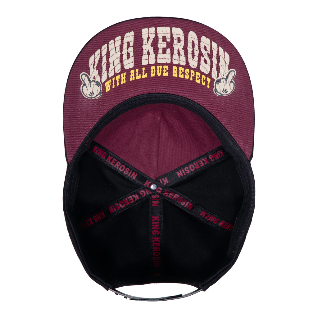 King Kerosin - Flatbrim Cap «Sex, Drugs, Rock'n'Roll»