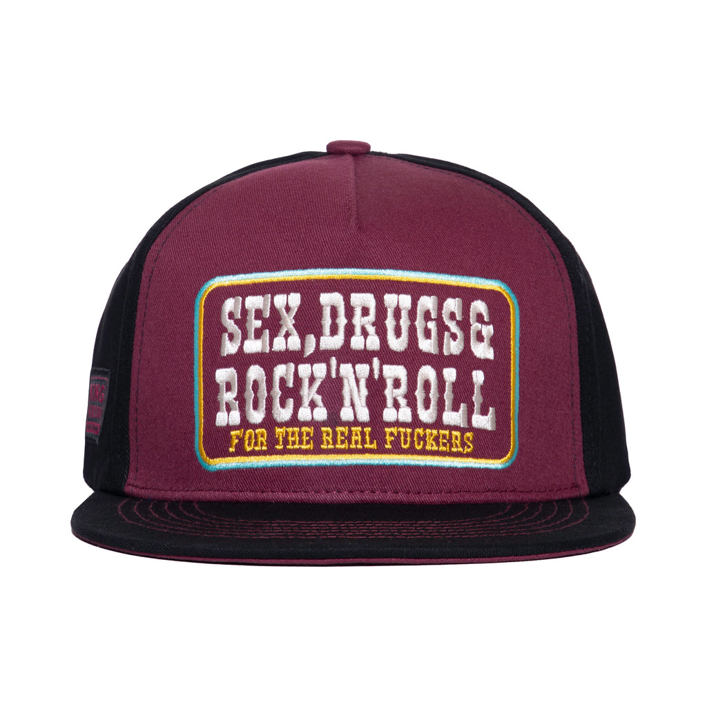 King Kerosin - Flatbrim Cap «Sex, Drugs, Rock'n'Roll»