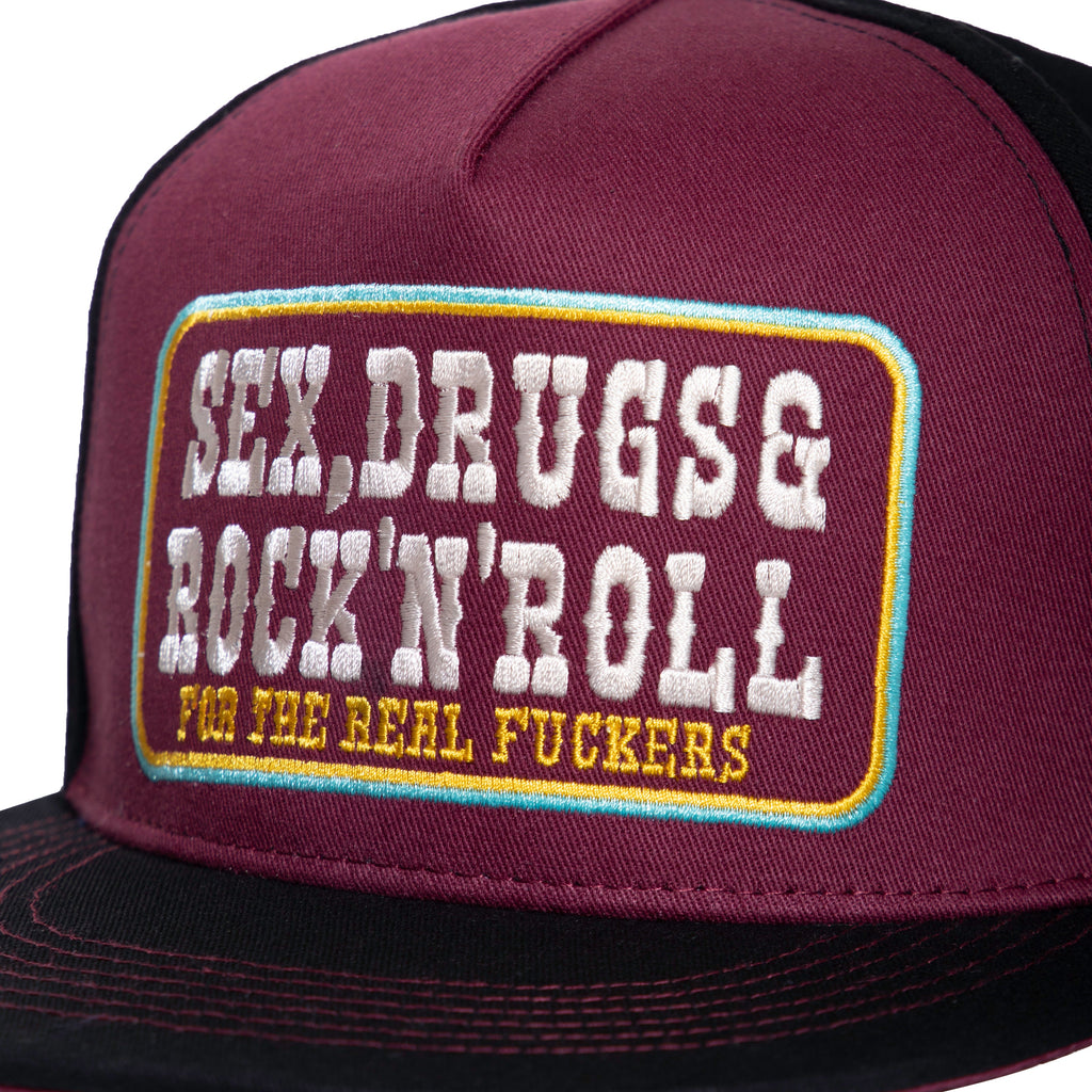 King Kerosin - Flatbrim Cap «Sex, Drugs, Rock'n'Roll»