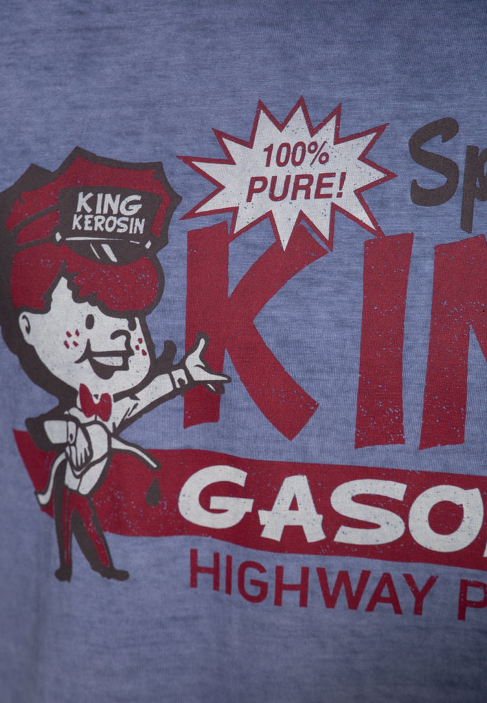 King Kerosin - Oilwash T-Shirt «Special King Gasoline»