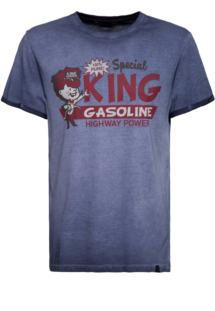 King Kerosin - Oilwash T-Shirt «Special King Gasoline»