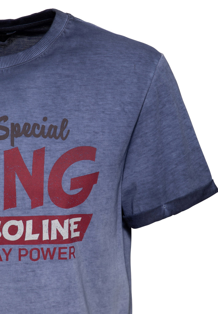 King Kerosin - Oilwash T-Shirt «Special King Gasoline»