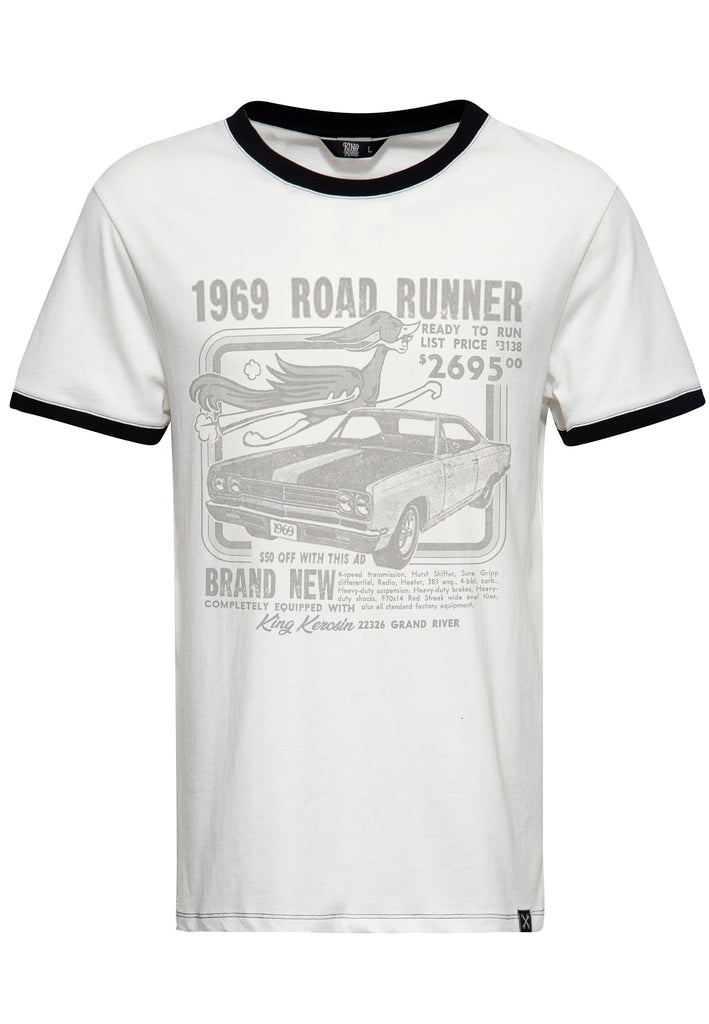 King Kerosin - Oldschool Ringer T-Shirt «1969 Road Runner»