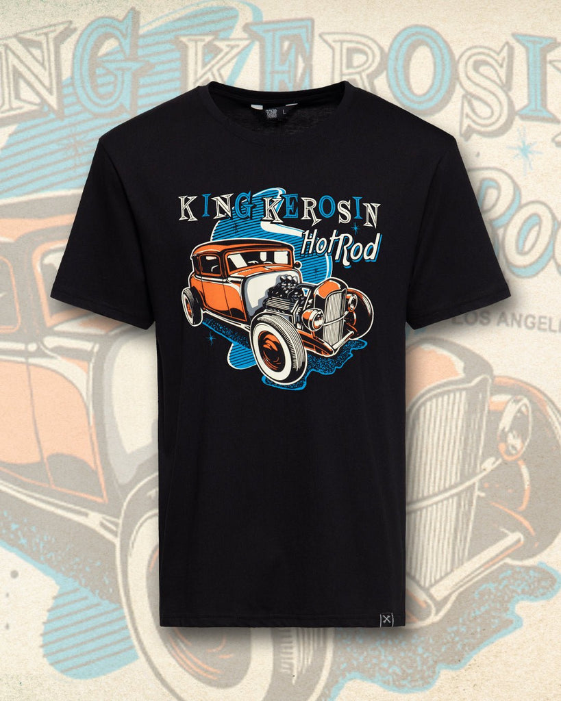 King Kerosin - Print T-Shirt «Hot Rod»