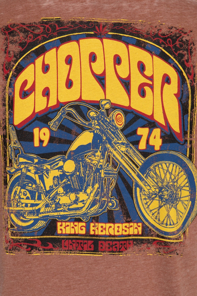 King Kerosin - Printshirt «Chopper 1974»