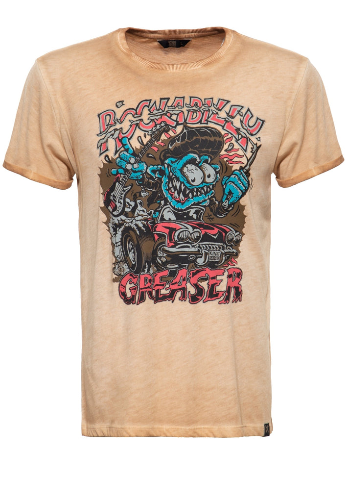 King Kerosin - Printshirt «Rockabilly Greaser»