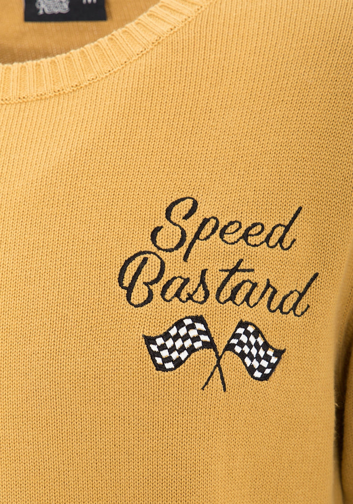 King Kerosin - Pullover mit Rückenprint «Speed Bastard»