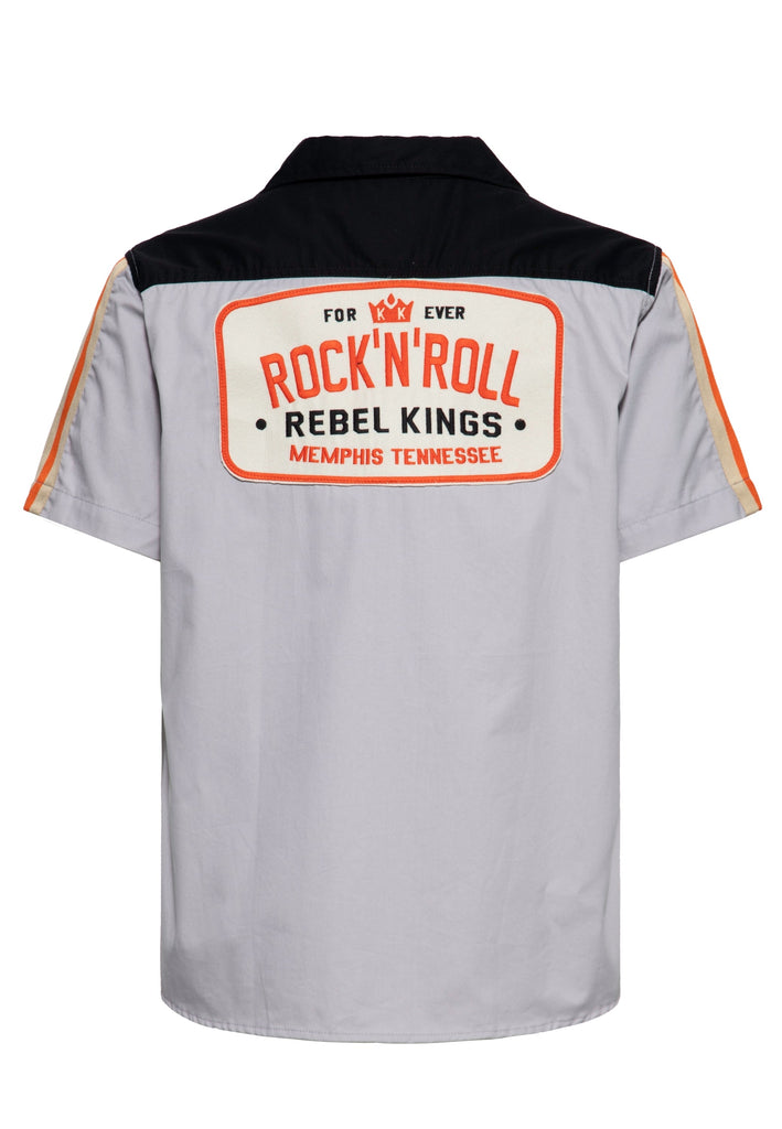 King Kerosin - Racing-Hemd «Rock'n'Roll Rebel Kings»