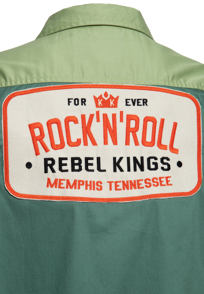 King Kerosin - Racing-Hemd «Rock'n'Roll Rebel Kings»