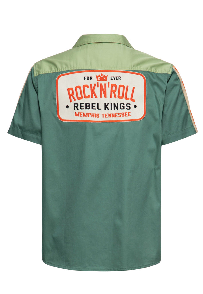 King Kerosin - Racing-Hemd «Rock'n'Roll Rebel Kings»