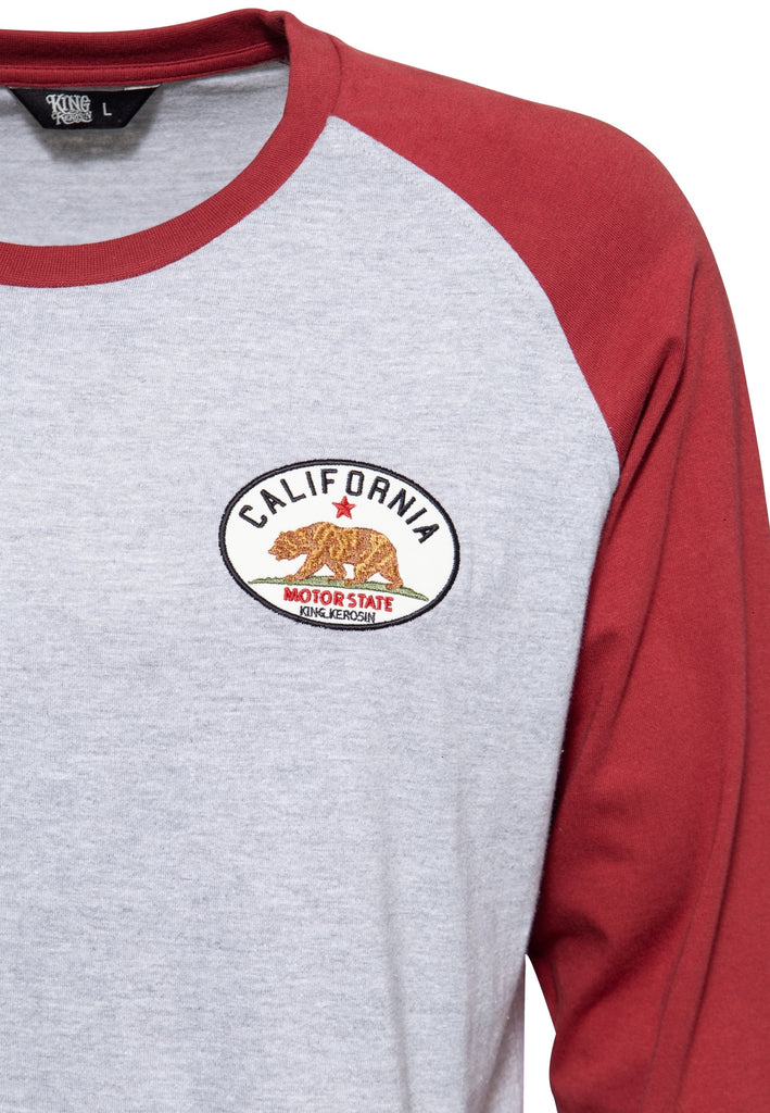 King Kerosin - Raglan Longsleeve «California Bear»