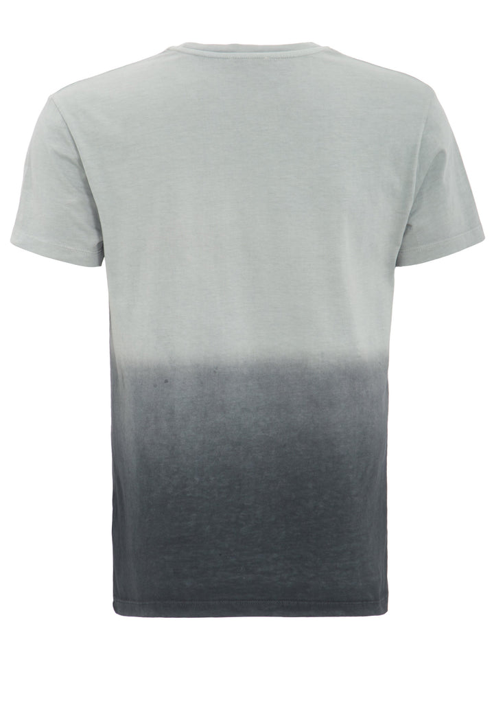 King Kerosin - Rundhalsshirt mit Dip Dye Effekt