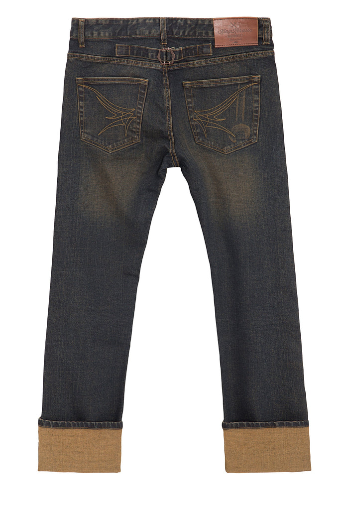 King Kerosin - Selvedge Jeans mit Tint Wash