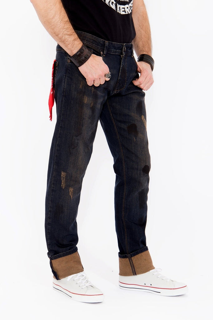 King Kerosin - Slim Fit Jeans Rust & Dust «Rust and Dust»