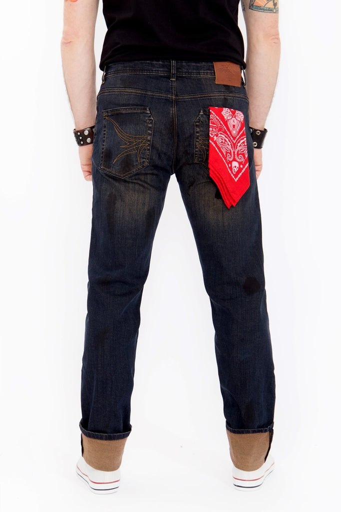 King Kerosin - Slim Fit Jeans Rust & Dust «Rust and Dust»