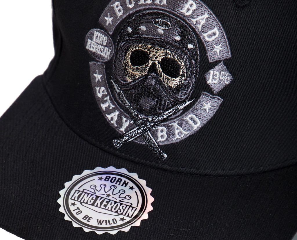 King Kerosin - Snapback Cap «Born Bad Stay Bad»