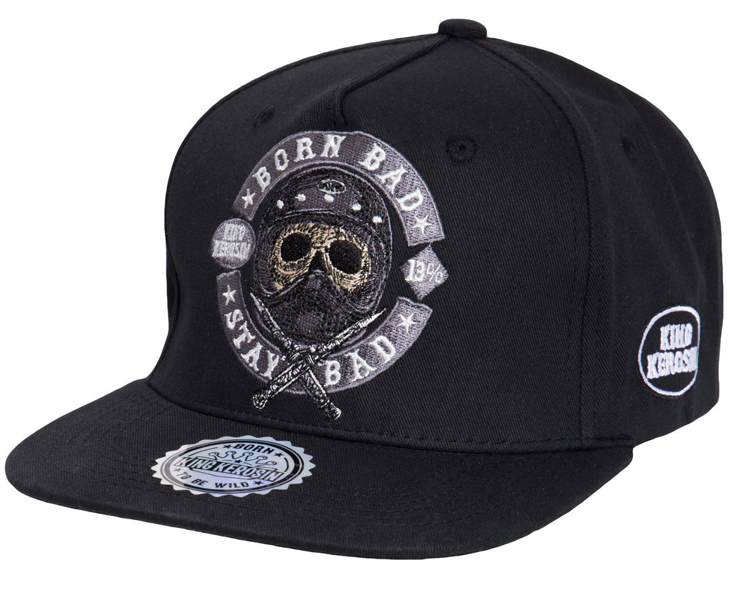 King Kerosin - Snapback Cap «Born Bad Stay Bad»