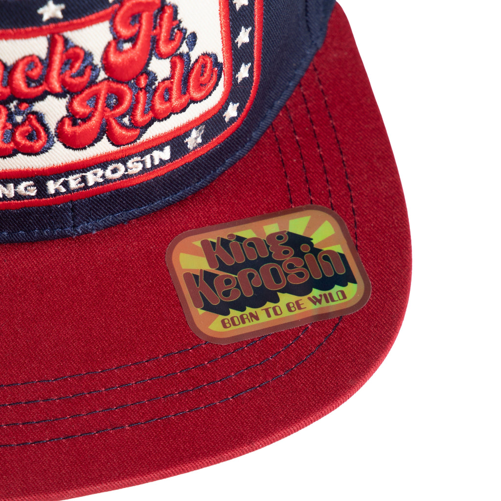 King Kerosin - Snapback Cap «Fuck It - Lets Ride»