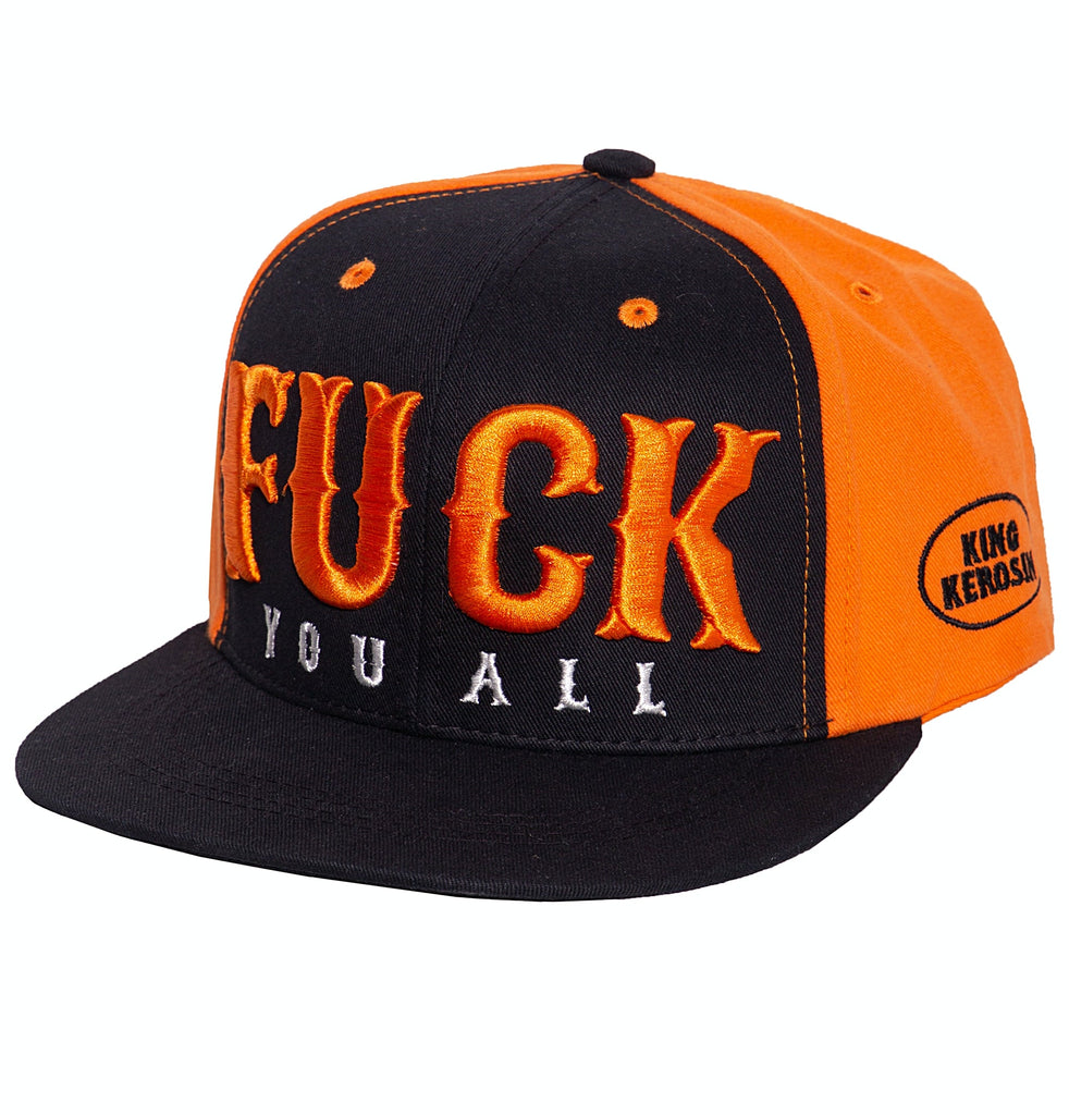 King Kerosin - Snapback Cap «Fuck U All 3D»