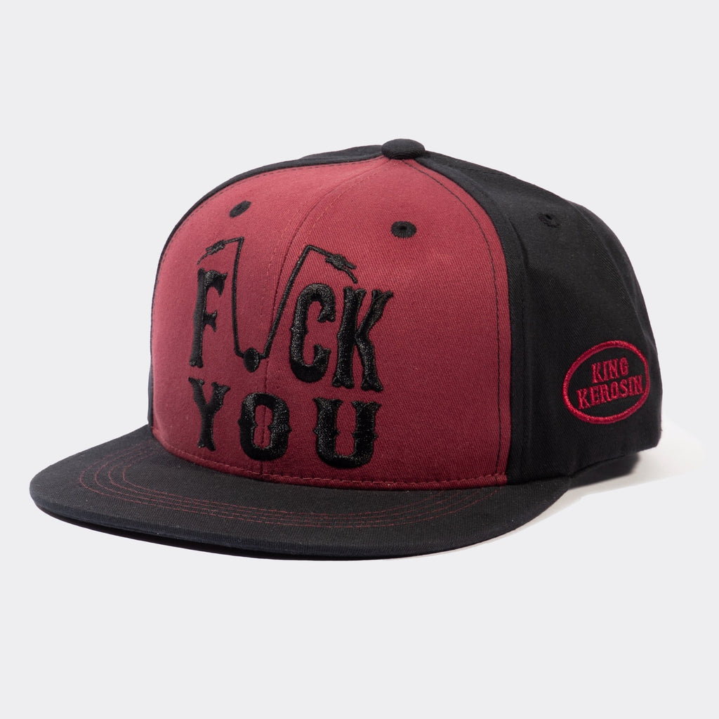 King Kerosin - Snapback Cap «Fuck you»