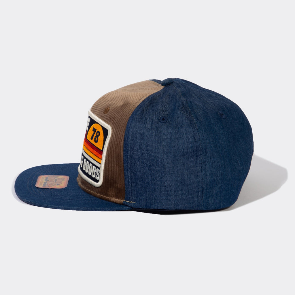 King Kerosin - Snapback Cap mit Cord - Front «Ride Free»