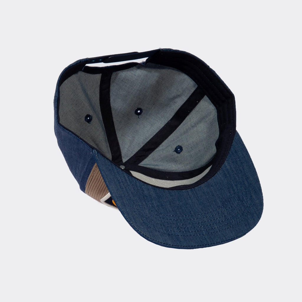 King Kerosin - Snapback Cap mit Cord - Front «Ride Free»