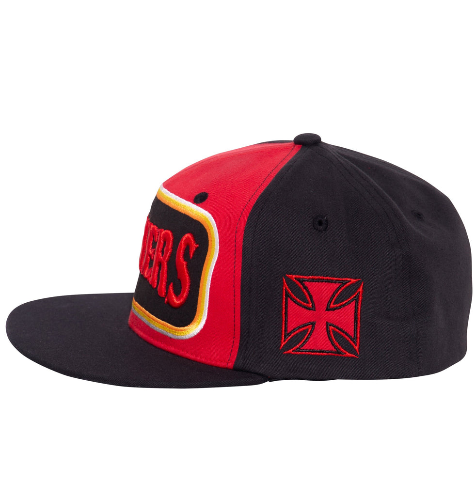 King Kerosin - Snapback Cap mit detaillierter 3D - Stickerei und Print «Sinners 3D»