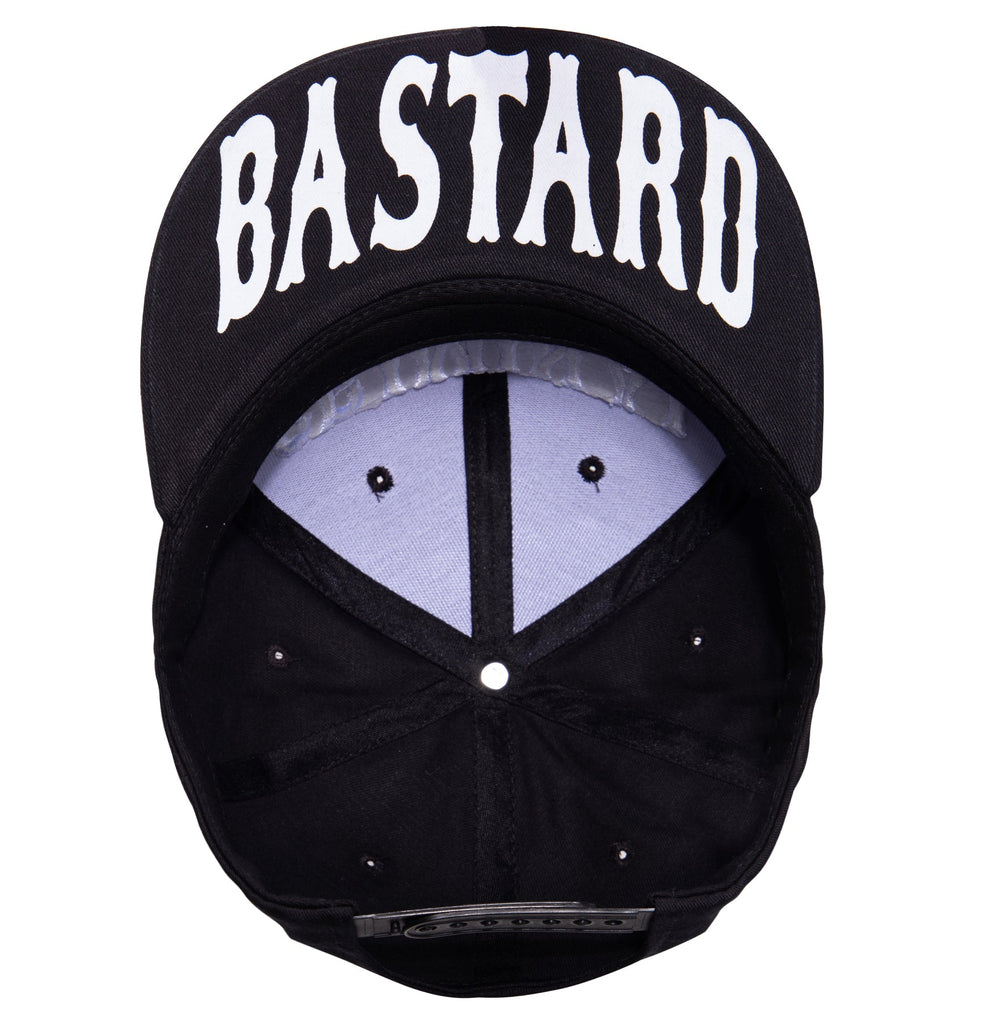 King Kerosin - Snapback Cap mit Druck auf der Schirminnenseite «Criminal Bastard»