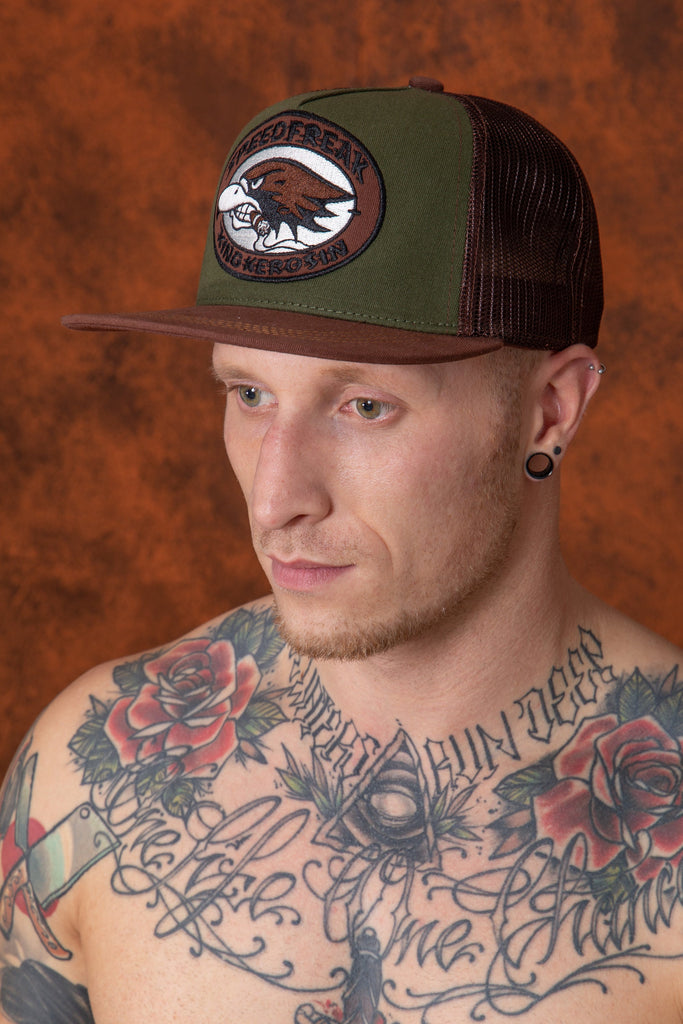 King Kerosin - Snapback Cap mit Netzeinsatz «Speedfreak»