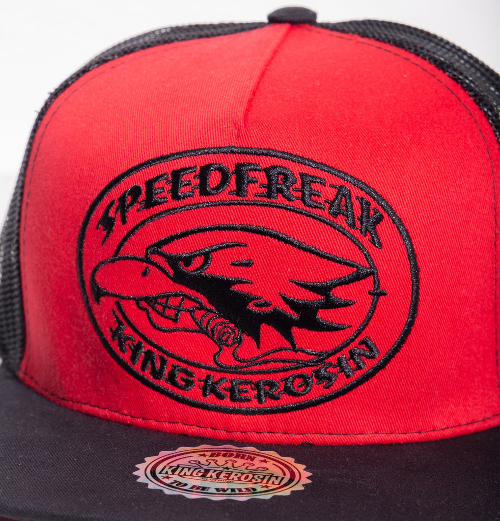 King Kerosin - Snapback Cap mit Netzeinsatz «Speedfreak»